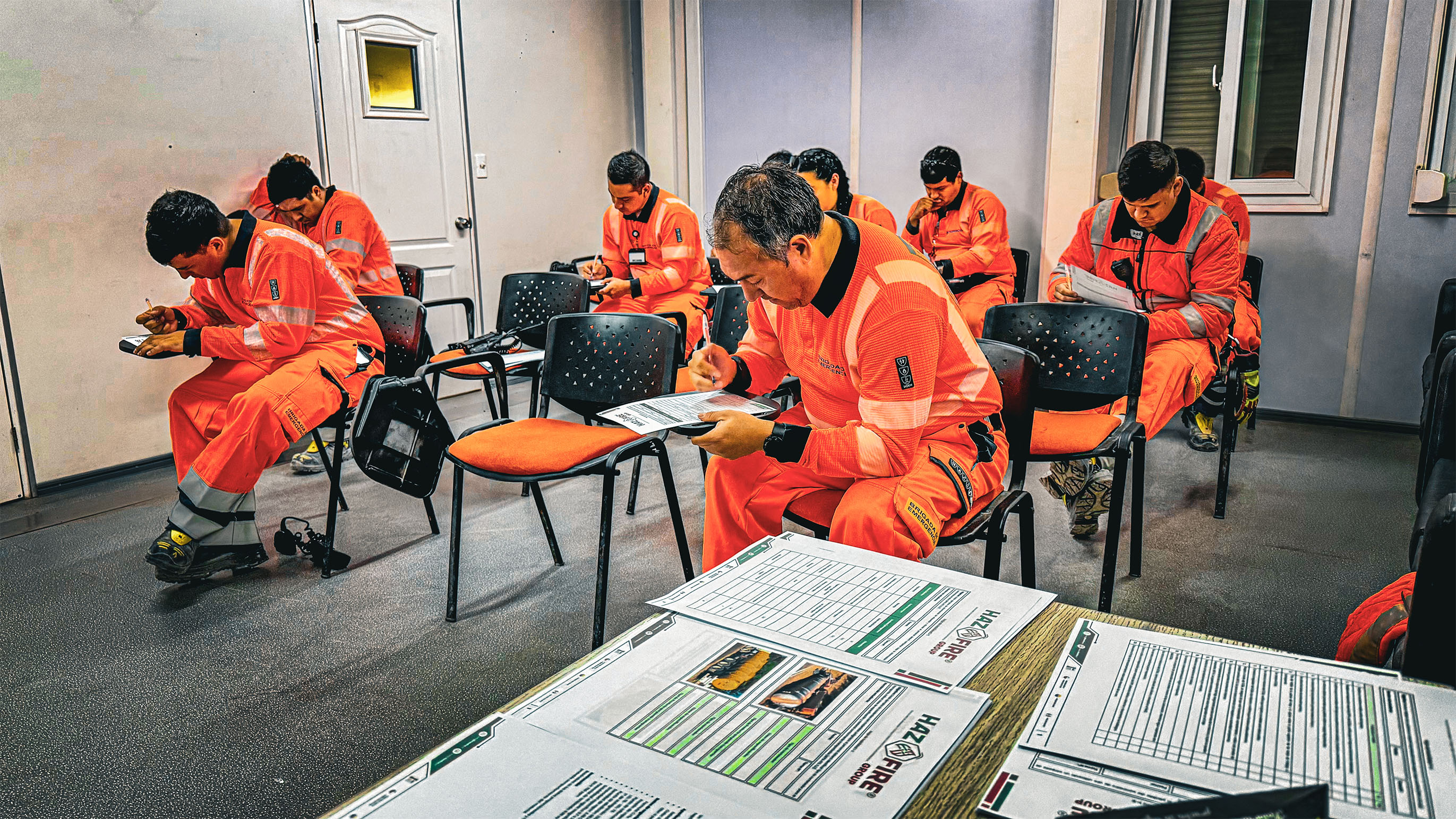 Evaluación de competencias cognitivas basado en RDT establecidos por NFPA